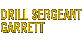 Drill Sergeant Garrett Video