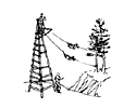 Illustration of Inverted Rope Descent