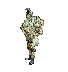 Photo of Fully Equipped Soldier